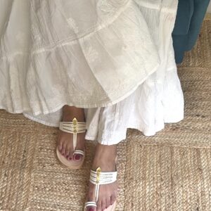 Summer white Flats